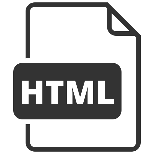 html icono gratis