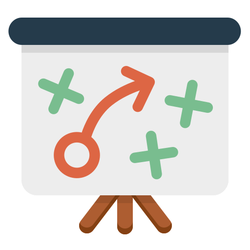 estrategia icono gratis