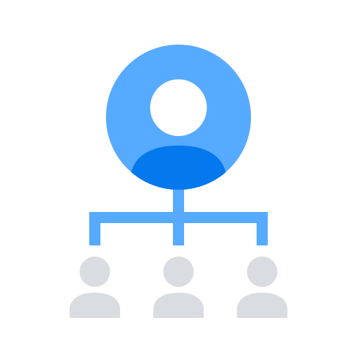 trabajo en equipo icono gratis