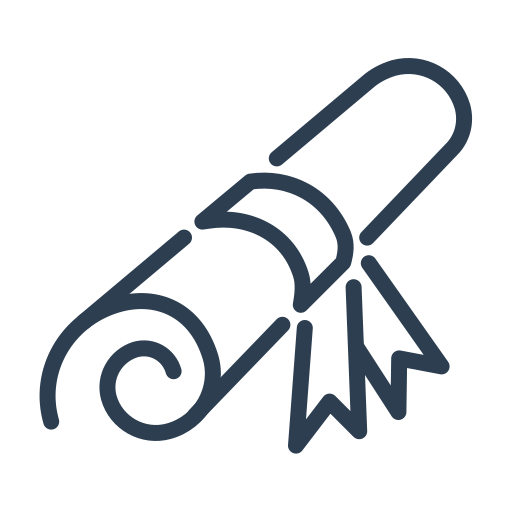 graduación icono gratis