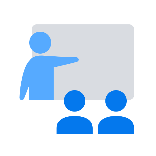 presentación icono gratis