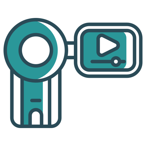 camara de video icono gratis