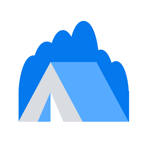 acampar icono gratis