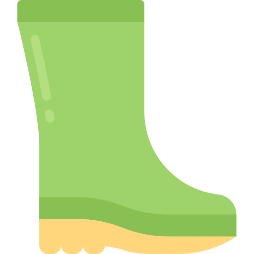 Rain boots Juicy Fish Flat icon