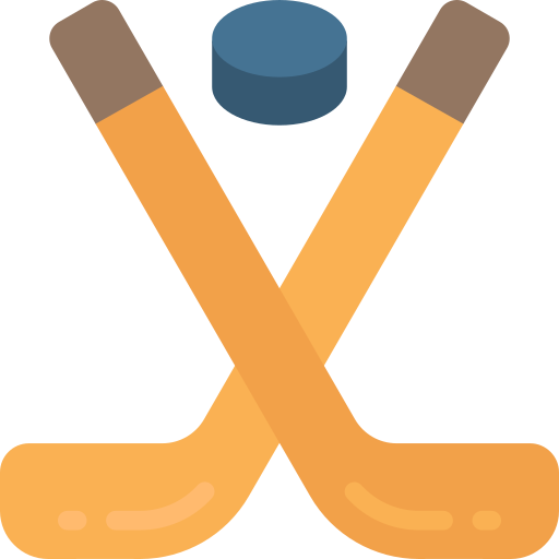 Hockey sobre hielo icono gratis