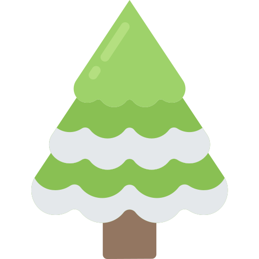 Tree Juicy Fish Flat icon