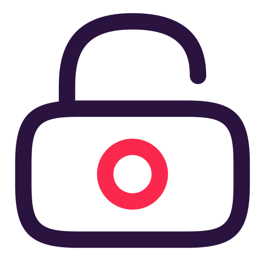 Unlock free icon