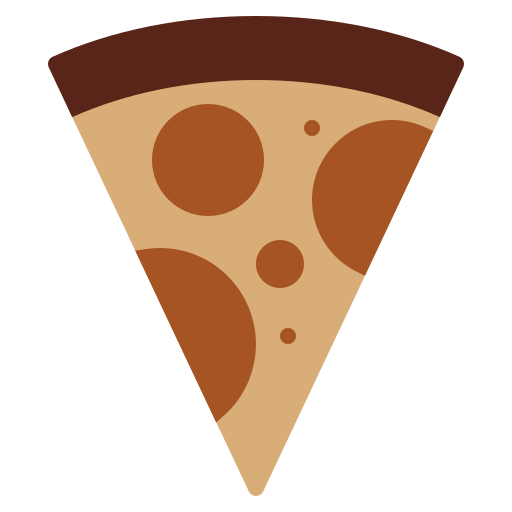 rebanada de pizza icono gratis