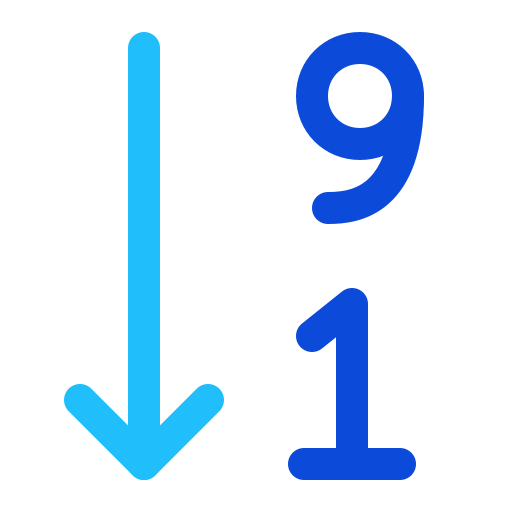 sortieren kostenlos Icon sortieren kostenlos Icon