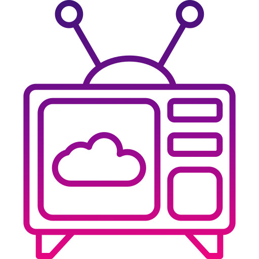 televisión icono gratis