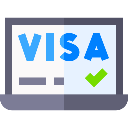 visa nómada icono gratis