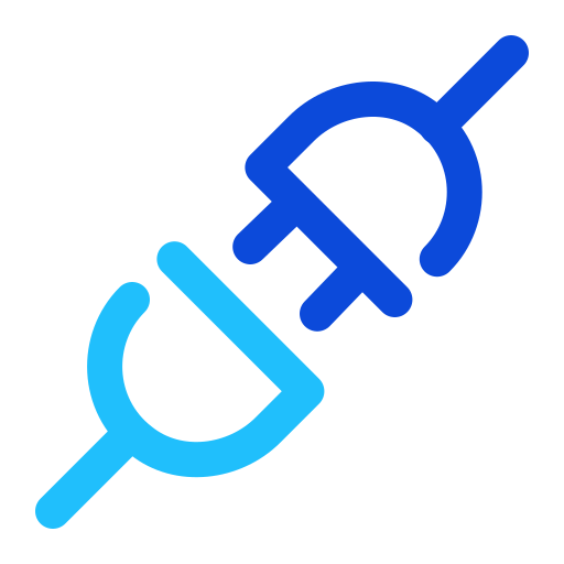 Plug free icon