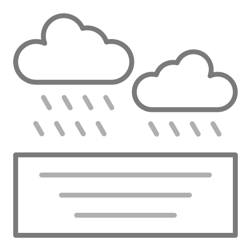 chuva grátis ícone