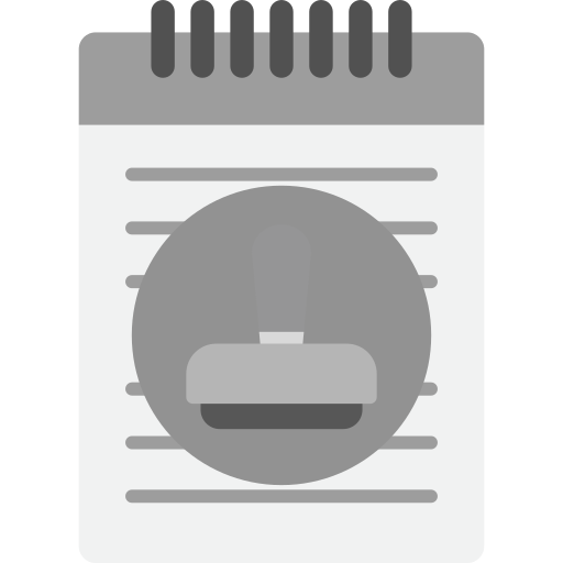 estampilla icono gratis