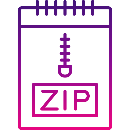 archivo zip icono gratis