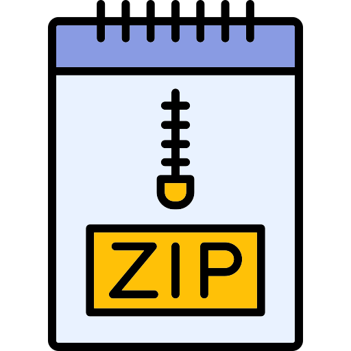 archivo zip icono gratis