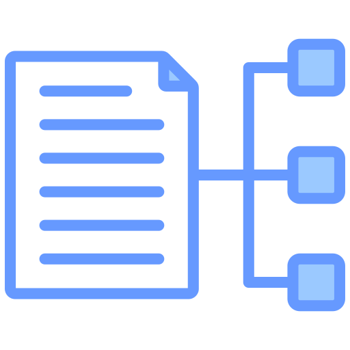 estructura de datos icono gratis