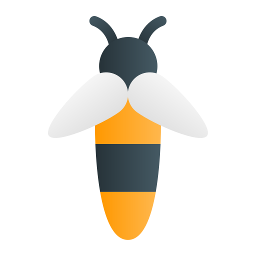 abeja icono gratis