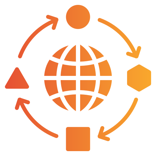 negocios internacionales icono gratis