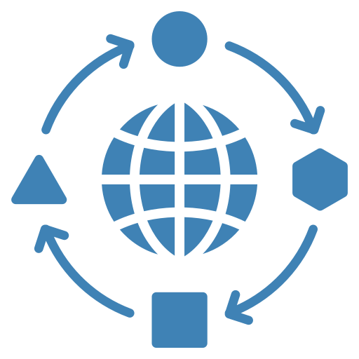 negocios internacionales icono gratis