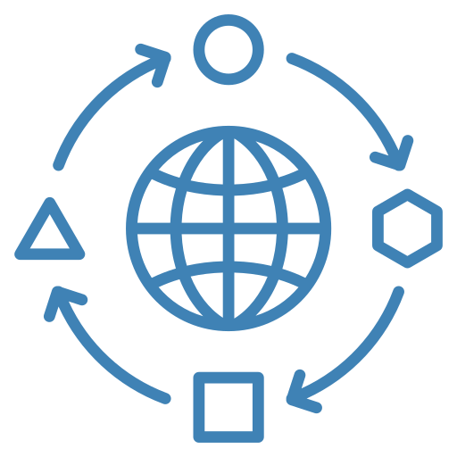 negocios internacionales icono gratis