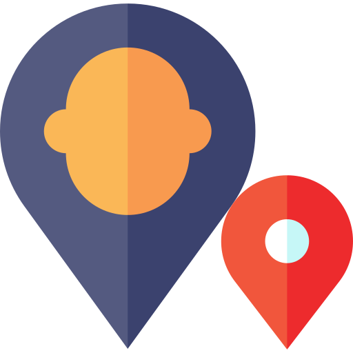 Relocation free icon