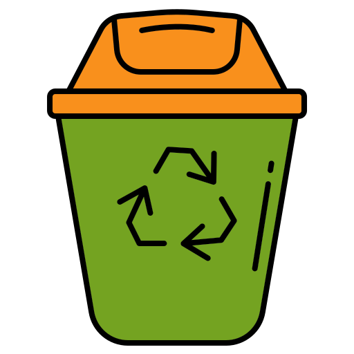 papelera de reciclaje icono gratis