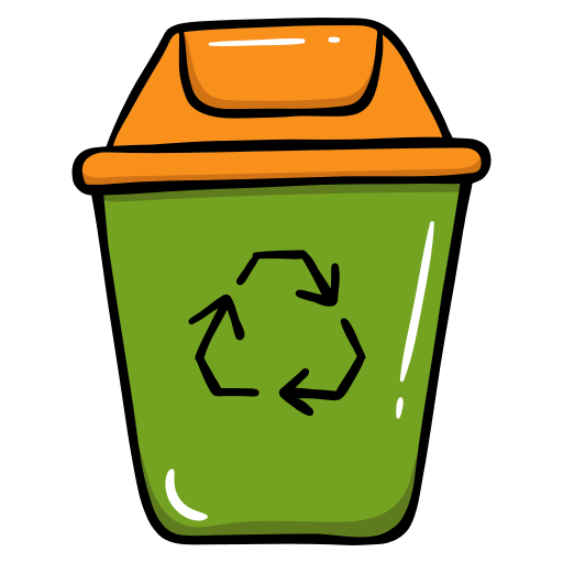 papelera de reciclaje icono gratis