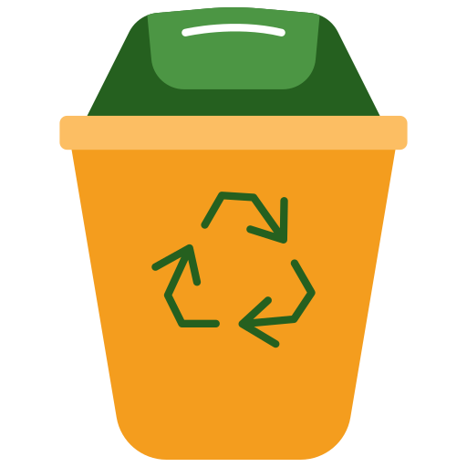 papelera de reciclaje icono gratis