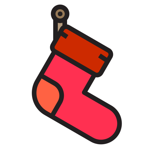 Christmas sock Payungkead Lineal Color icon