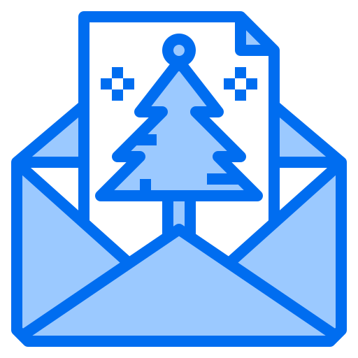 carte de noël Icône gratuit