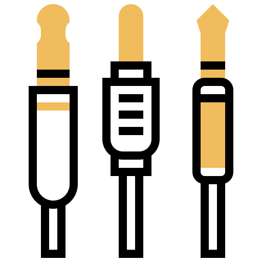 Audio jack free icon Audio jack free icon