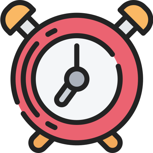 Alarm clock Juicy Fish Soft-fill icon