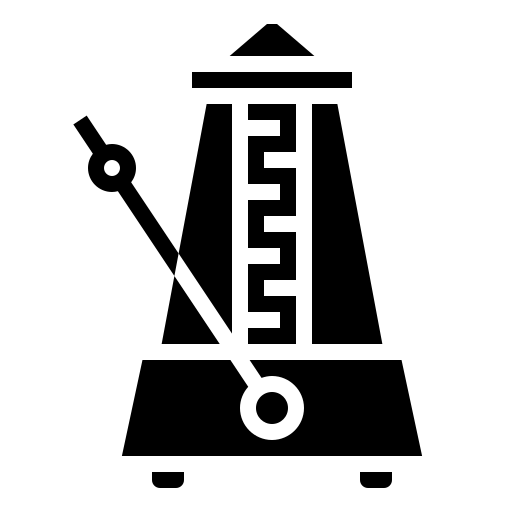Metronome free icon