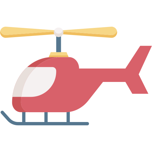 helicóptero icono gratis