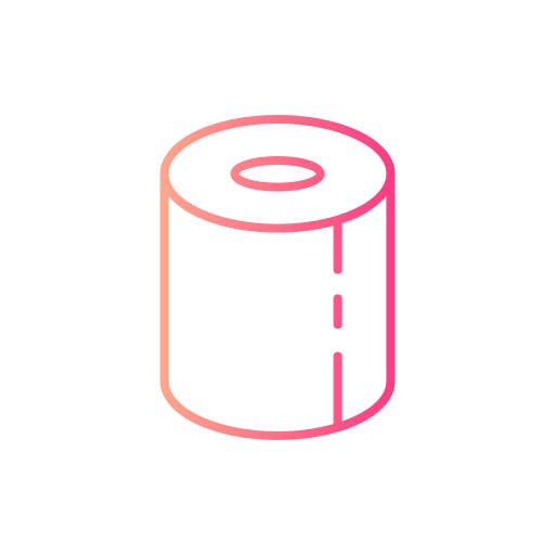 papier toilette Icône gratuit