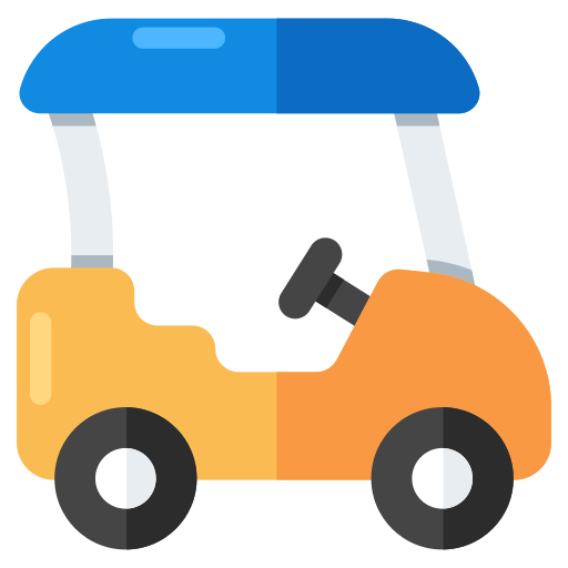 carro de golf icono gratis