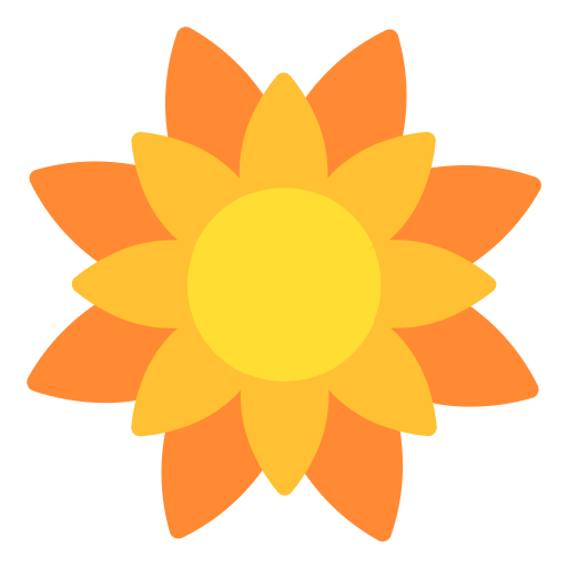 girasol icono gratis