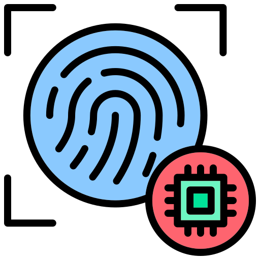 biometría icono gratis