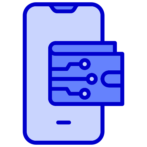 Digital wallet free icon Digital wallet free icon