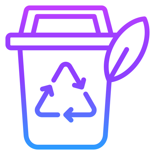 tacho de reciclaje icono gratis