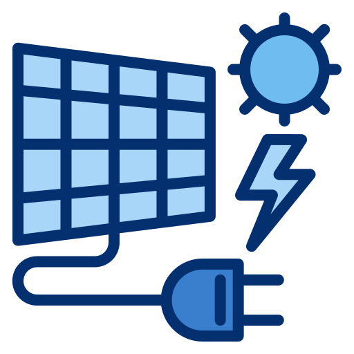 panel solar icono gratis