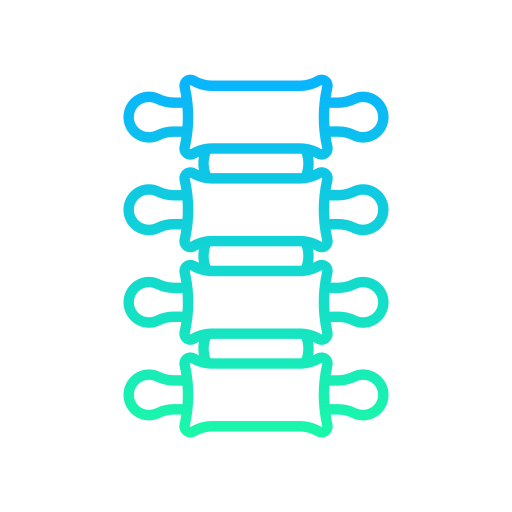 columna vertebral icono gratis