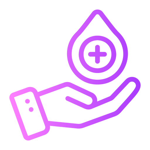 don de sang Icône gratuit