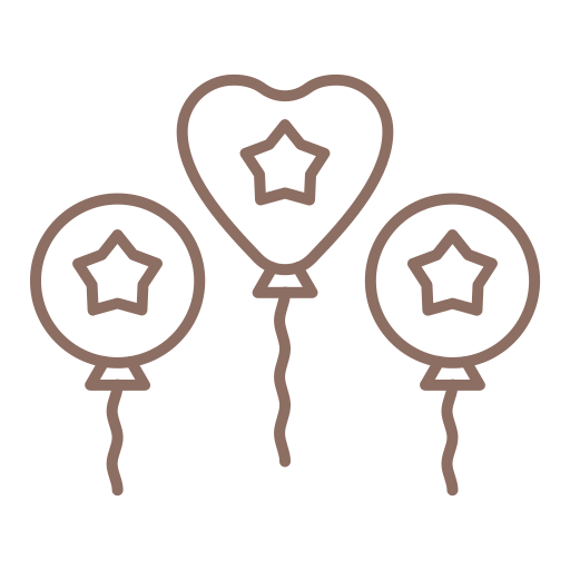 Balloons free icon