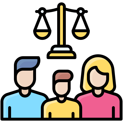 ley familiar icono gratis