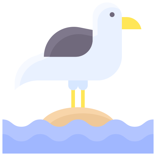 gaviota icono gratis