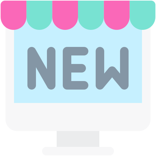 nuevo producto icono gratis