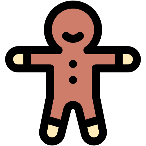 pan de jengibre icono gratis