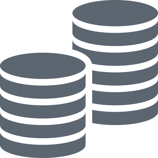 monedas icono gratis